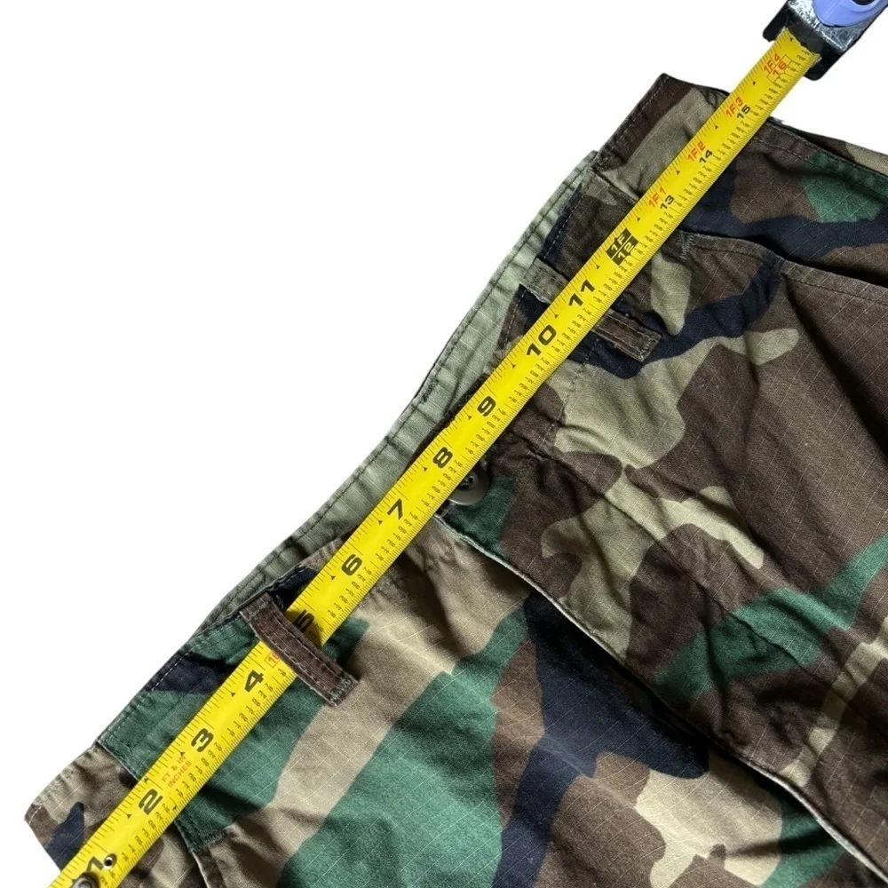 VINTAGE U.S. Military Woodland Camouflage BDU Cargo Pants
